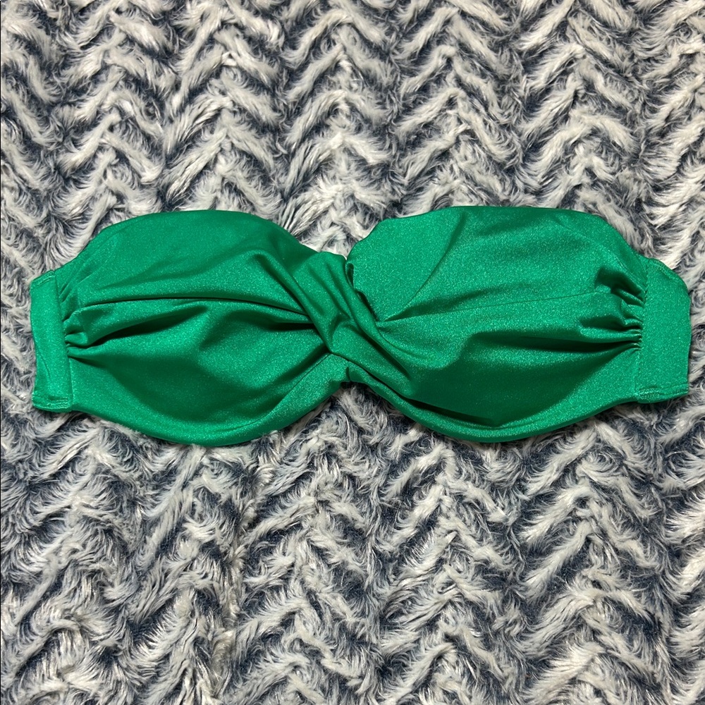 Victoria's Secret Emerald Green Bandeau Swim Top